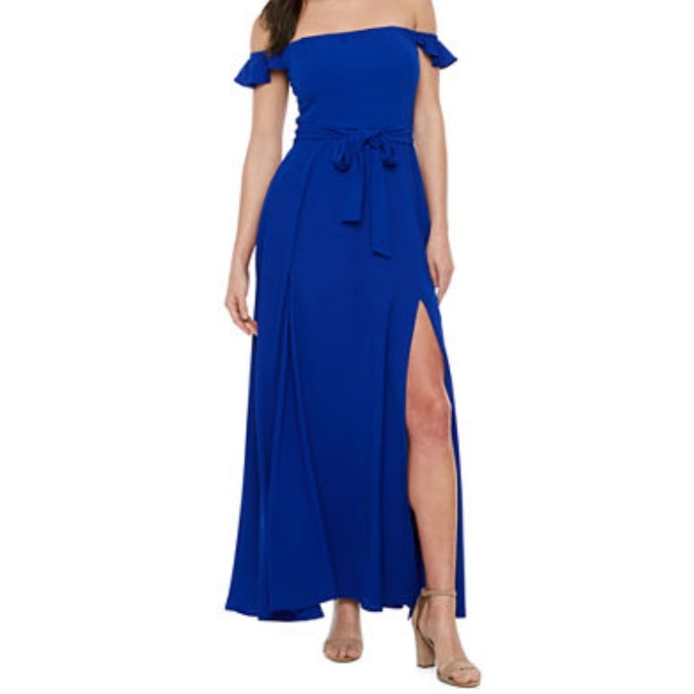 Electric Blue Dress